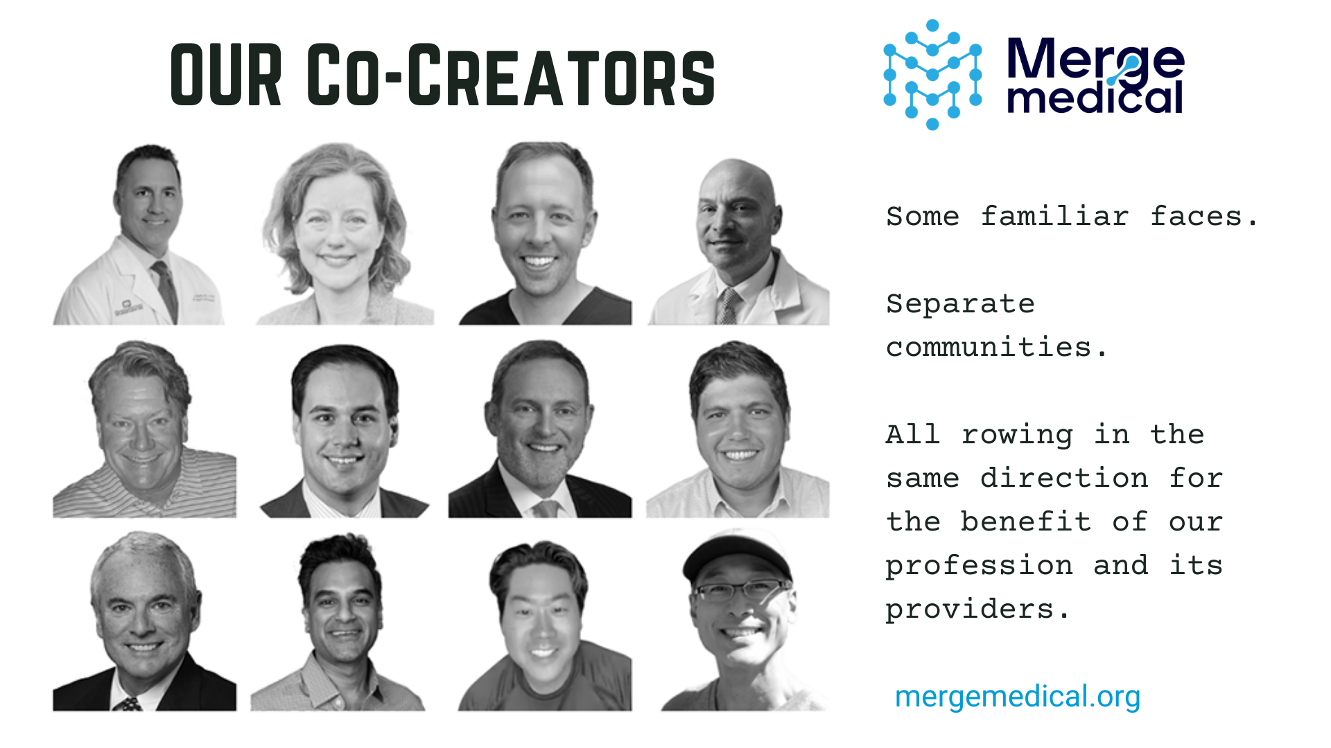 Meet the Merge Medical Co-Creators